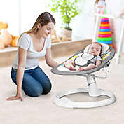 Slickblue Baby Swing Electric Rocking Chair with Music Timer-Gray