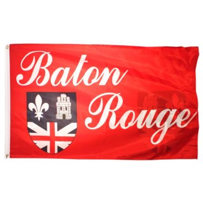 Ruffin Baton Rouge City Flag 3ft x 5ft Printed Polyester