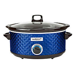 Brentwood Select 7 Quart Slow Cooker in Navy