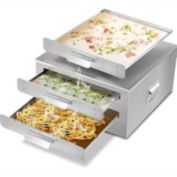 Kitcheniva 2-Layer Steamer Drawers Food Steaming Cooking Baking Rice
