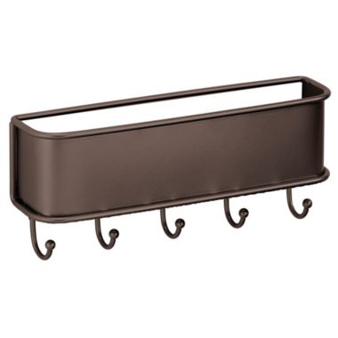 mDesign Metal Wall Mount Entryway Storage, Mail Sorter Basket. View a larger version of this product image.
