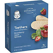 Gerber Teethers Gentle Teething Wafers, Strawberry Apple Spinach, 1.7 OZ