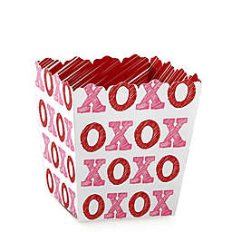 Big Dot of Happiness Conversation Hearts - Party Mini Favor Boxes - Valentine's Day Treat Candy Boxes - Set of 12