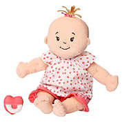 Manhattan Toy Baby Stella Peach with Light Brown Hair Soft First Baby Doll