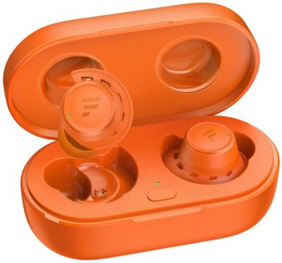 Letsfit Wireless Sports Earbuds with Mic and Drop-Safe Fit Designed for Workout T20 - Orange