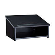 National Public Seating  Oklahoma Sound Tabletop Lectern - Black