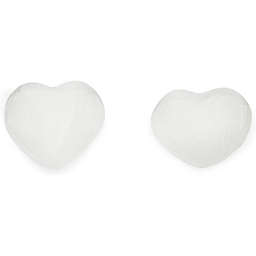 WellBrite Healing Crystals, Selenite Hearts (2 x 2.75 Inches, 2 Pack)
