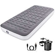 CAMULAND Camping Inflatable Mattress with Rechargeable Air Mattress Pump