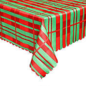 Juvale Plaid Tablecloth for Christmas Party (54 x 84 Inches)