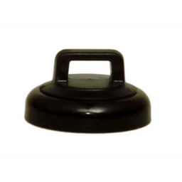 Cable Wholesale Small Black Magnetic Zip Tie Mount, 10 lbs pull strength, 10 pieces/bag