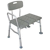 Stock Preferred Shower Chair Medical Bath Seat 330 lb 10 Height Gray