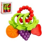 Sperric Baby Teething Toys for Newborn, Infants 0-6 Months Silicone Teethers for Babies 6-12 Months BPA Free (3 Pack & Ring)