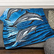 Dolphins Super Soft Plush Fleece Throw Blanket