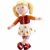 HABA Little Friends Milla - 3.75" Dollhouse Toy Figure with Blonde Hair