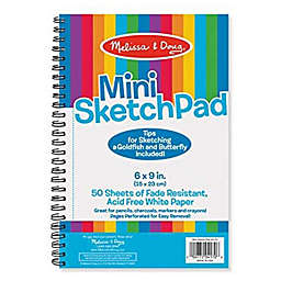 Melissa And Doug Mini Sketch Pad 6 by 9 Inches