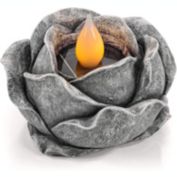 VP Home Zen Blossom Solar Powered LED Outdoor Decor Garden