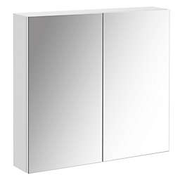 kleankin Bathroom Mirrored Cabinet, 24\