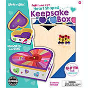 Works of Ahhh Craft Set - Heart Shaped Box Classic Wood Paint Kit - Comes With Everything You Need