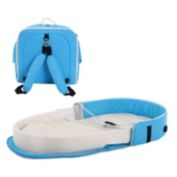 Kitcheniva Portable Bassinet Crib Backpack Basket Travel/Sleep, Blue