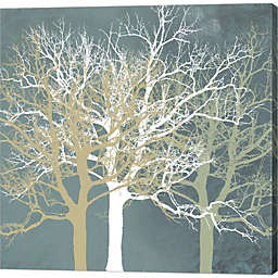 Metaverse Art Tranquil Trees by Erin Clark 24-Inch x 24-Inch Canvas Wall Art
