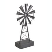 Cheungs Home Indoor Decorative Metal Windmill Table Decor - Large
