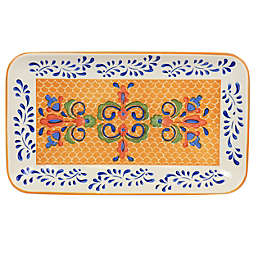 Laurie Gates Hand Painted Tierra Stoneware Serving Platter