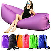 Evertone VitaZon Infinitude Lounger Chair with Carry Bag Purple