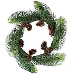 Allstate Long Pine Needle Artificial Christmas Wreath - 30-Inch, Unlit