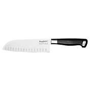 BergHOFF Gourmet 7" Stainless Steel Scalloped Santoku Knife