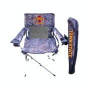 Rivalry Iowa State Sports Team Logo Outdoor Travel Camoing Tailgate Realtree Camo Chair