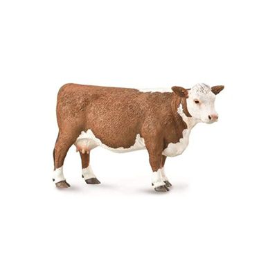 Aurora World Miyoni Holstein Calf/Cow Plush Toy Black/White 11" Long 