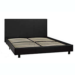 Queen Platform Bed, Black