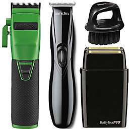 BaByliss Pro FX870GI BOOST+ Clipper + Andis T-blade Trimmer + Double Foil Shaver