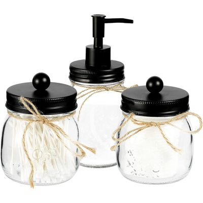 Mason  Ball Dispenser Mason Canning Jar soap dispenser Farmhouse Indust XL 32oz 