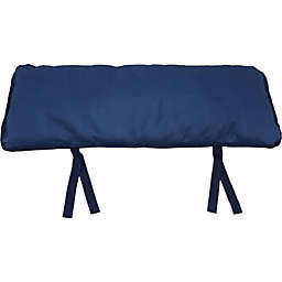 Sunnydaze Hammock Tie-On Pillow - Navy Blue - Polyester