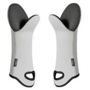 Kitcheniva Oven Mitt Pot Holder Heat Resistant Up to 500°F 2 Pcs Grey