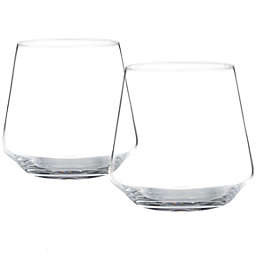Berkware Lowball Whiskey Glasses - Classic Old Fashioned 10oz Drinking Tumblers - Bar Glass Rocks Whisky