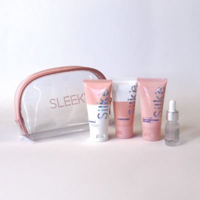 SLEEK'E, Travel Kit -Shampoo Conditioner Deep Conditioning Mask Serum Mini Sizes