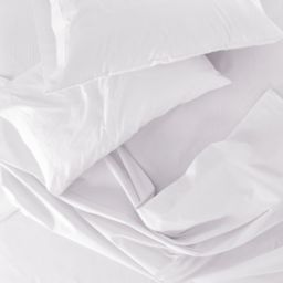 Cotton House - Hotel Lux Cotton Sheet Set, 1000 Thread Count, King Size, White