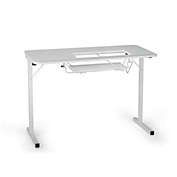 Arrow Sewing Cabinet Gidget I Folding Sewing and Craft Table - White