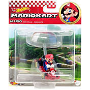 Hot Wheels 1 64 Mario Kart - Mario in Pipe Frame with Parachute Die Cast