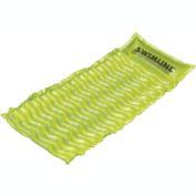 Swim Central 72" Inflatable Lime Green Bubble Swirled Swimming Pool Air Mattress Float