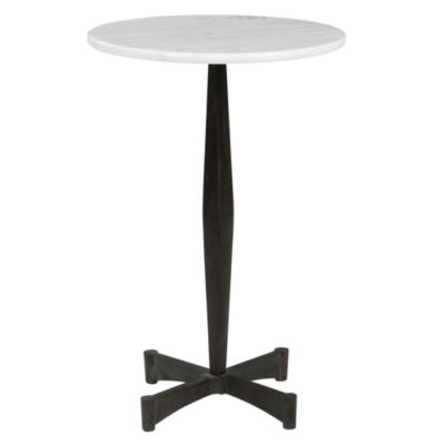 10 inches wide by 10 inches 24.5 inch Drink Table Uttermost 25062 Sanaga 