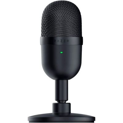 Razer - Gaming Microphone USB Seiren Mini Ultra-Super Cardioid Condenser Black