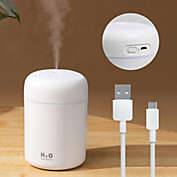 Kitcheniva 300ml Air Humidifier USB Aroma Essential Oil Diffuser, White