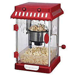 Frigidaire - Retro Countertop Popcorn Maker, Includes Butter Cup and Removable Tray, Red