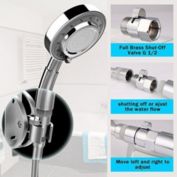 Kitcheniva 4-Pieces/Set Water Saving High-Pressure SPA Bathroom