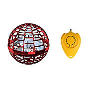 Kitcheniva Pro Flying Ball Space Orb Magic Mini Drone UFO, Red