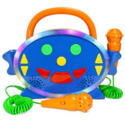 Kidzlane Karaoke Machine For Kids With 2 Microphones Kids Music Player With 100 Pre-Load
