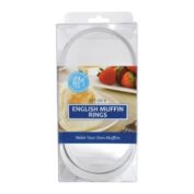 R&M INTERNATIONAL ENGLISH MUFFIN RINGS 4 PIECE SET